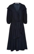 Audra Denim Puff Sleeve Shirt Dress
