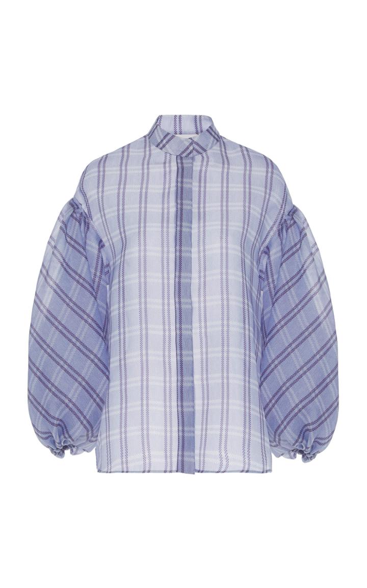 Dice Kayek Plaid Short Sleeve Shirt