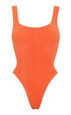 Hunza G Smocked One-piece Swimsuit