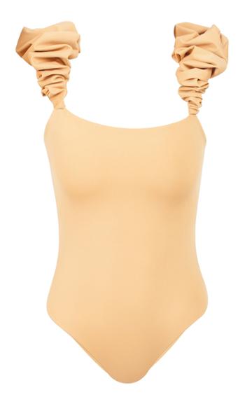 Maygel Coronel Denise Ruffled One-piece Swimsuit