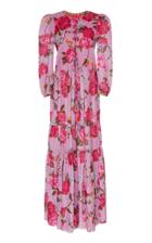 Moda Operandi Alix Of Bohemia Ramble On Rose Cotton-voile Dress Size: S