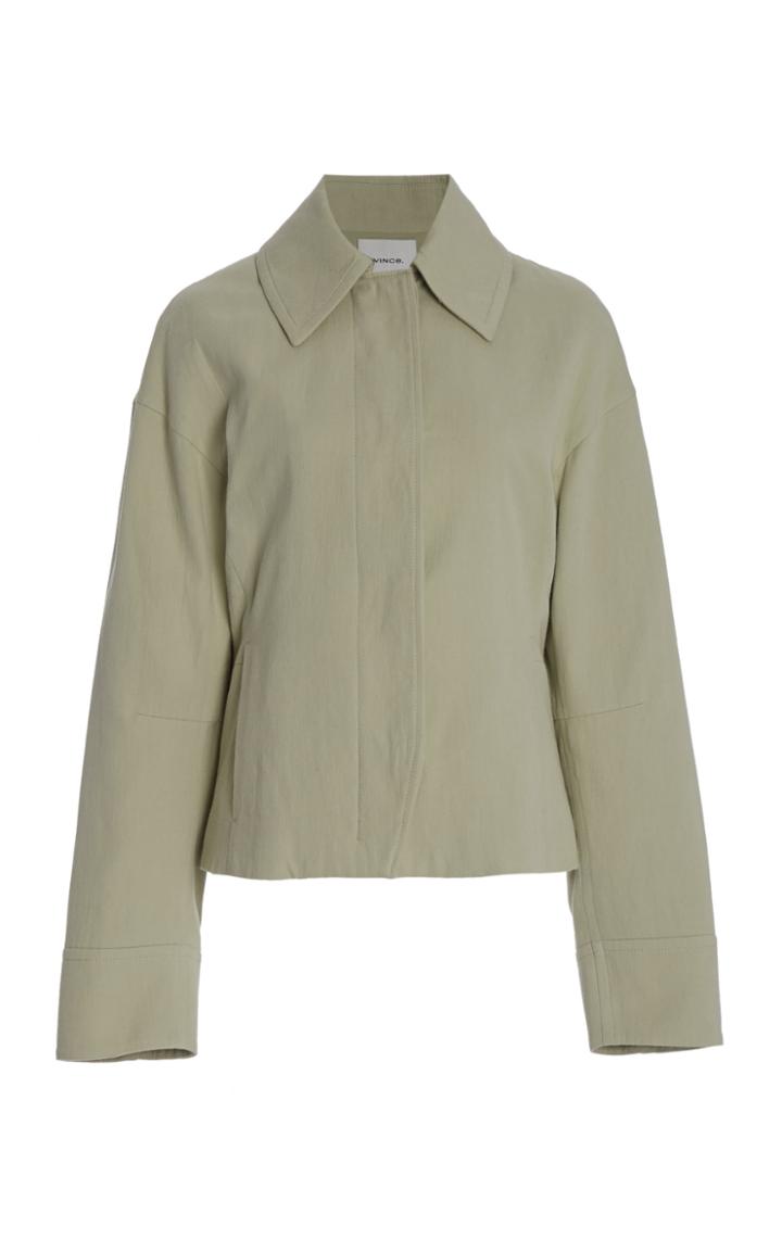 Moda Operandi Vince Cinched Cotton Jacket