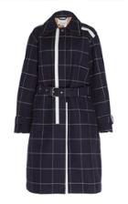 3.1 Phillip Lim Window Pane Trench With Side Slit