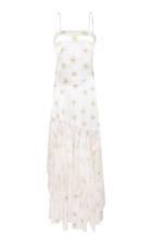 Adriana Iglesias Frida Floral Silk Chiffon Dress