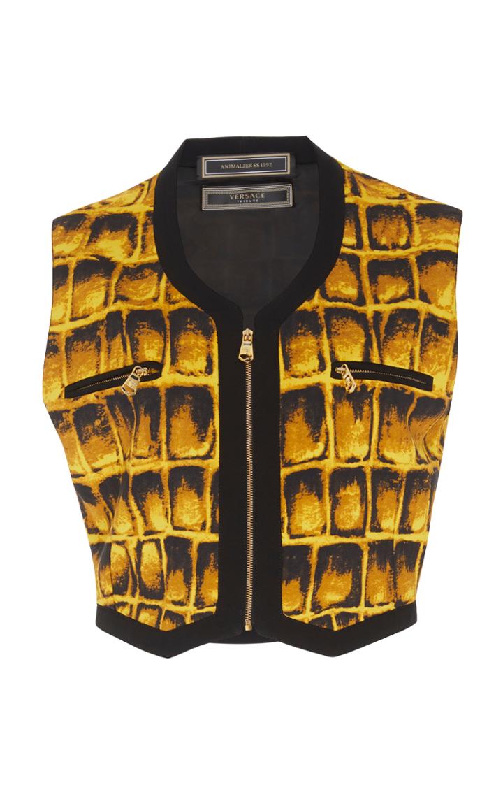 Versace Cropped Vest