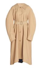 Moda Operandi A.w.a.k.e. Mode Pleat-detailed Cotton Twill Trench Coat