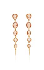 Grainne Morton Long Cameo Drop Earrings