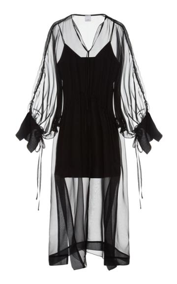 Elenareva Chiffon Loose Midi Dress