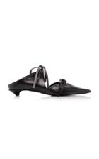 Proenza Schouler Tie-detailed Leather Mules