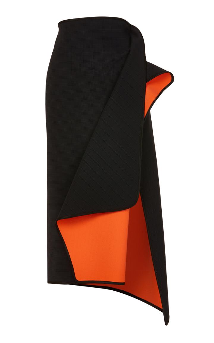 Maticevski Pacific Contrast Wrap Skirt