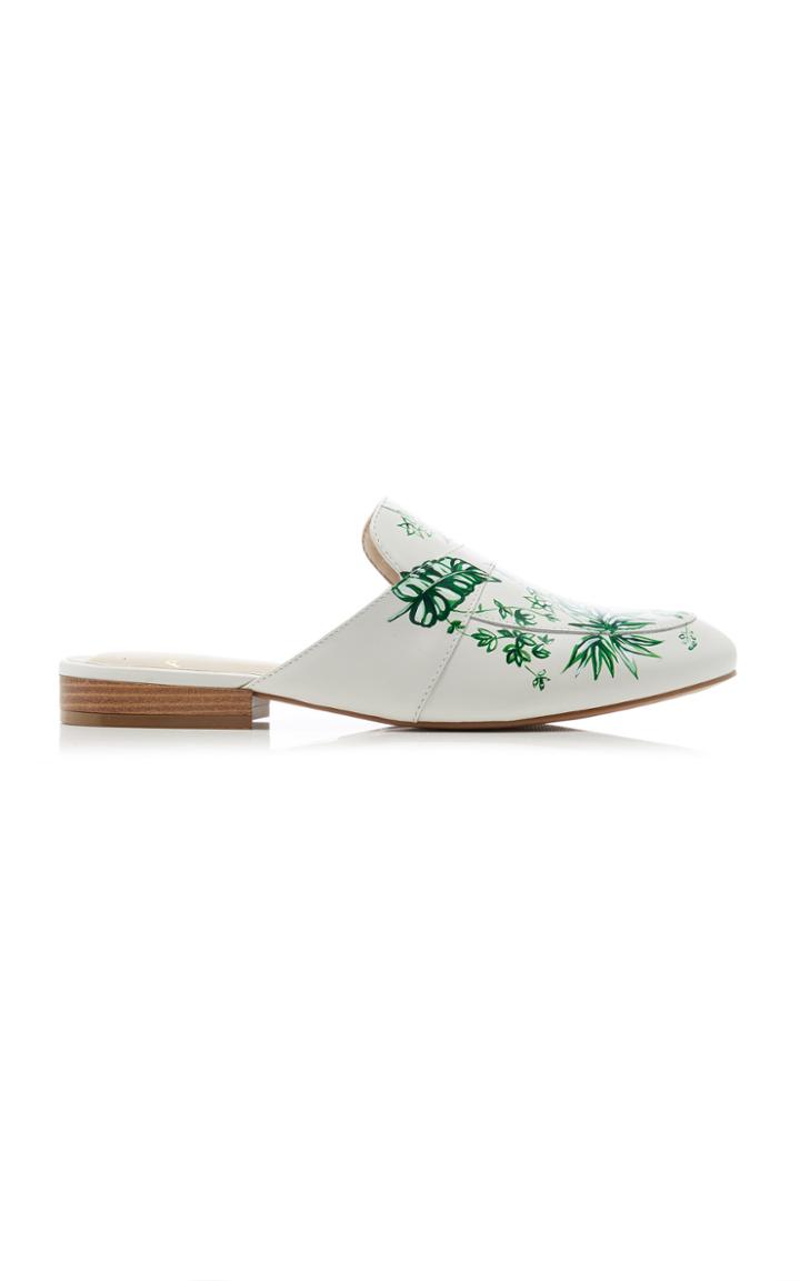 Alepel M'o Exclusive: Emerald Jungle Mules