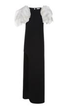 Lanvin Puff Sleeve Evening Dress