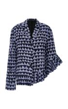 Maki Oh Adire Asymmetrical Jacket