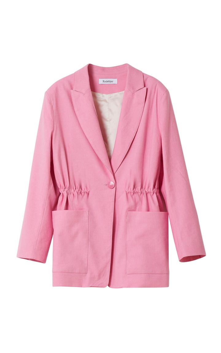 Moda Operandi Rodebjer Liberty Single Button Cotton Blazer Size: L