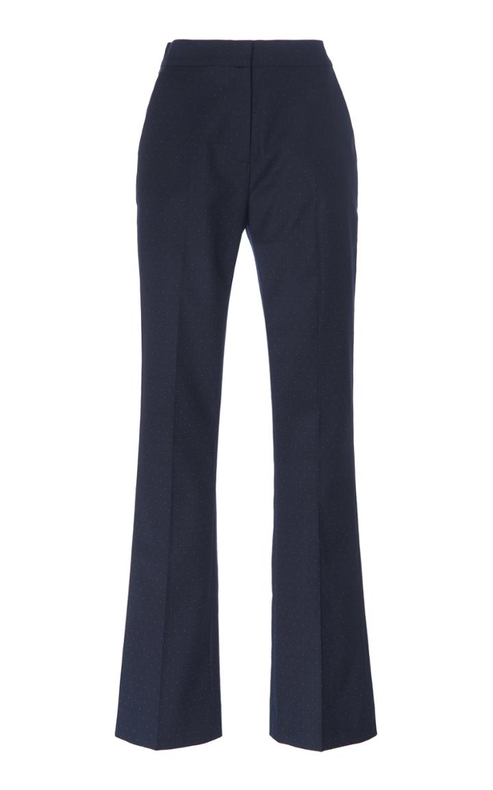 Alexachung Speckled High-rise Flared-leg Pants
