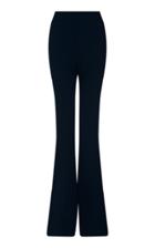 Safiyaa Halluana Crepe De Chine Flared-leg Pants Size: 36