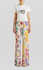 Moda Operandi Etro Jacquard-knit Drawstring Wide-leg Pants