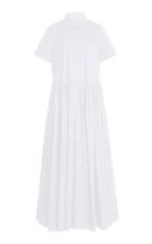 Moda Operandi Staud Guilia Cotton Poplin Maxi Dress