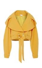 Christian Siriano Shawl Collar Moto Jacket