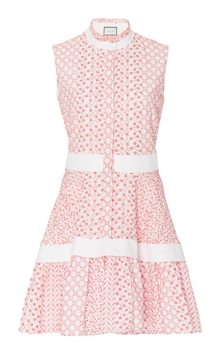 Alexis Suriya Broderie Anglaise Mini Dress