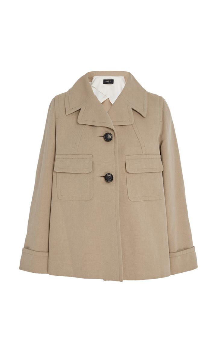 Paule Ka Cotton Canvas Jacket