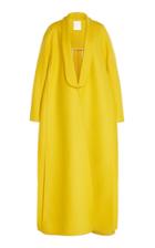 Maison Rabih Kayrouz Wool Floor Length Coat
