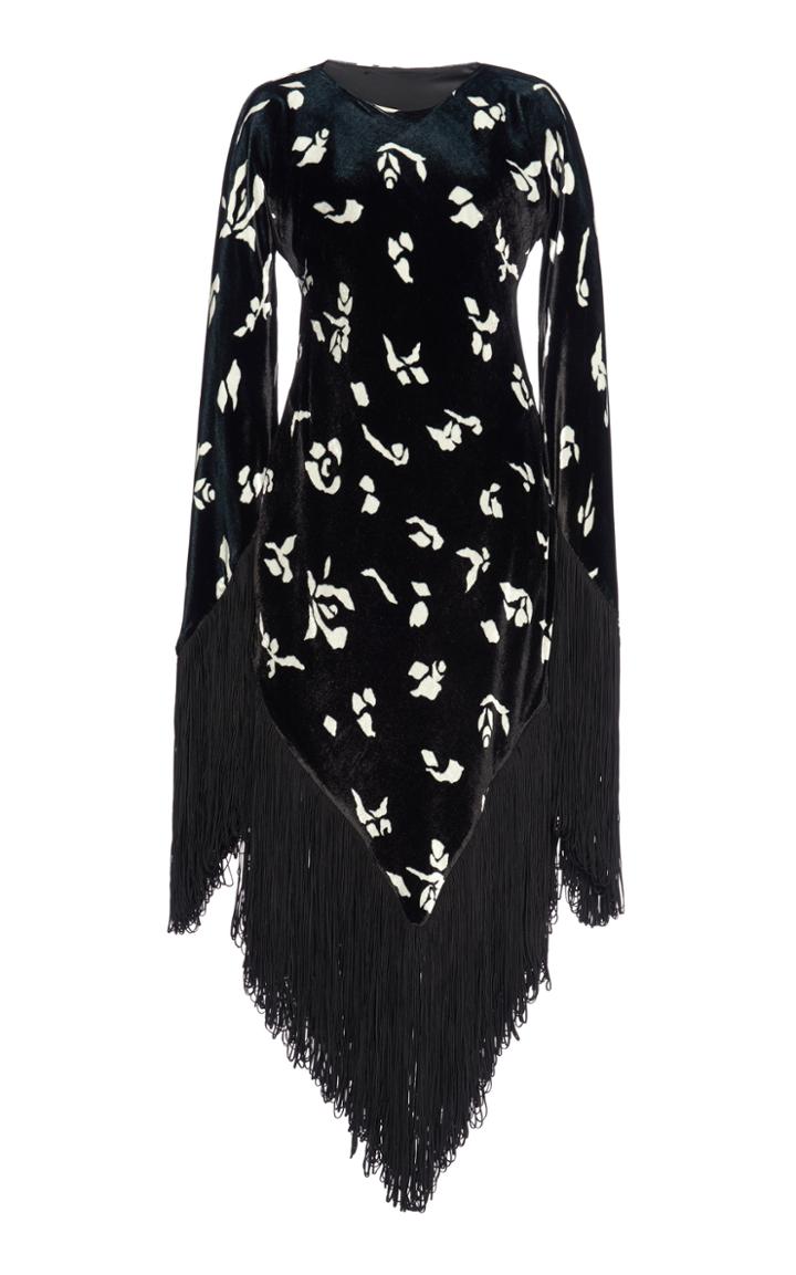 Moda Operandi Philosophy Di Lorenzo Serafini Printed Velvet Dress