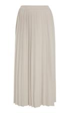 Oday Shakar Pleated Knit Skirt