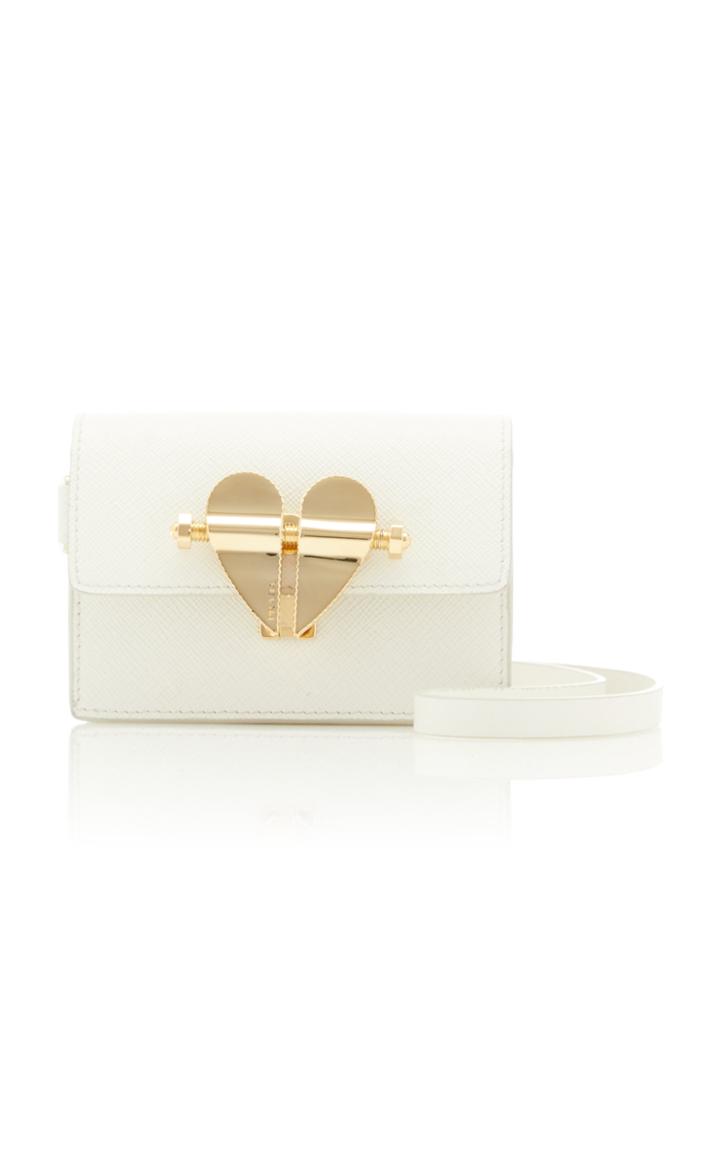 Prada Mini Textured-leather Shoulder Bag