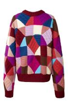 Moda Operandi Alejandra Alonso Rojas Patchwork Knit Sweater
