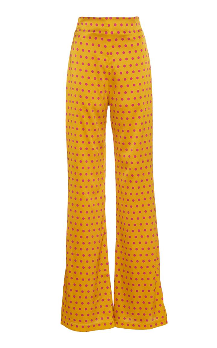 Silvia Tcherassi Pietro Wide-leg Silk-blend Pants