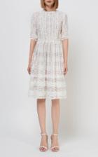 Moda Operandi Costarellos Adele Embroidered Rosetta Tulle Dress