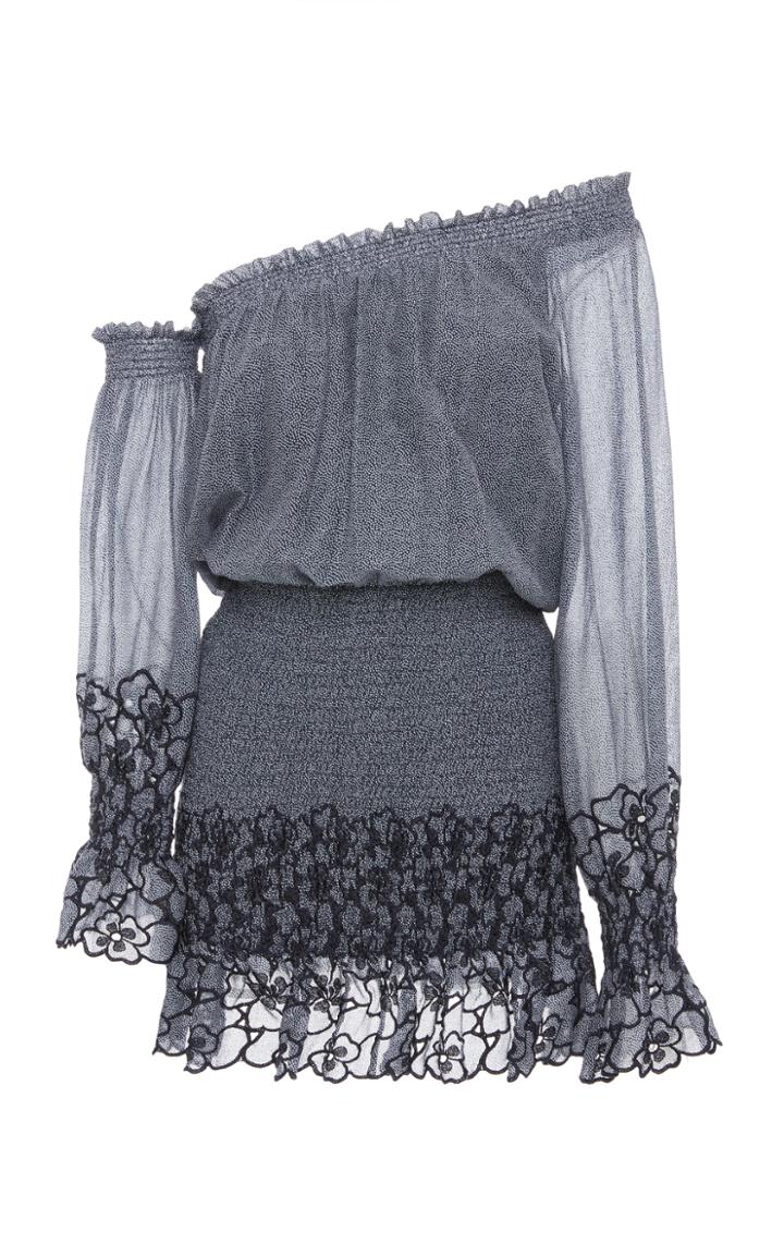 Alexis Embroidered Smocked Royce Dress