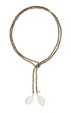 Joie Digiovanni Gold-filled, Pyrite And Pearl Necklace