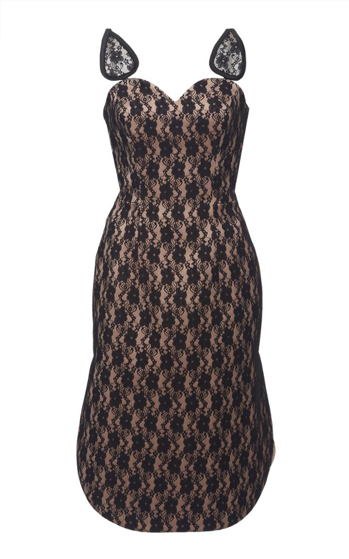 Christopher Kane Lace Overlay Knee-length Dress