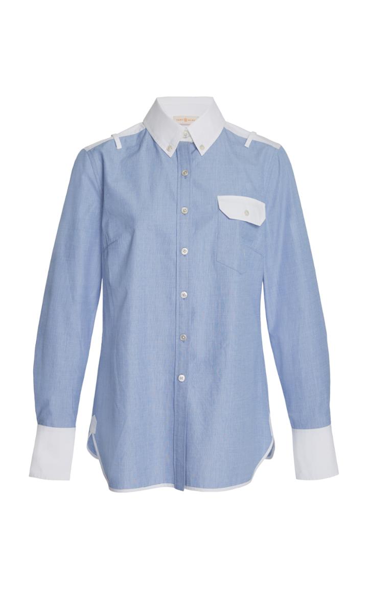 Tory Burch Piper Button Down Top