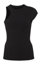 Cushnie Et Ochs Amata Single Shoulder Knit Top