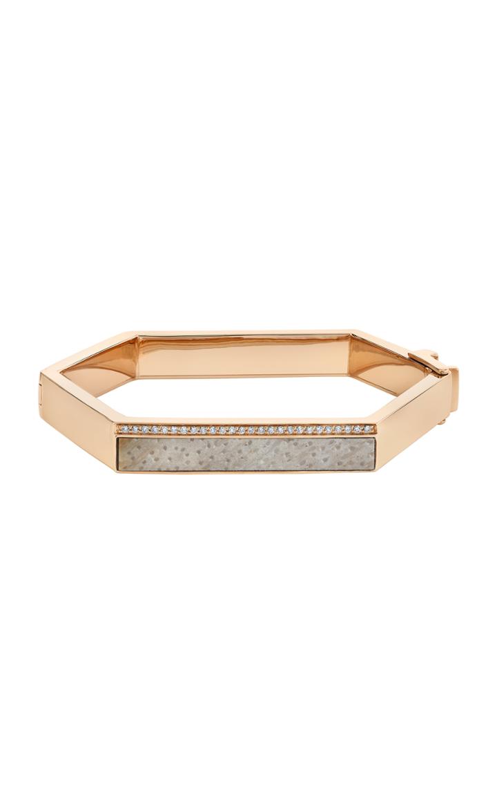 Moda Operandi Emily P. Wheeler 18k Rose Gold Hexagon Bracelet