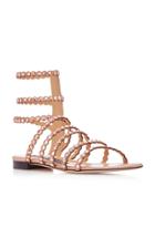 Sergio Rossi Studded Suede Sandals