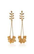 Isabel Marant Brass Chain Drop Earrings