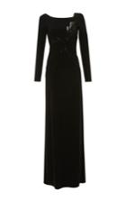 Emilio Pucci Long Sleeve Embroidered Dress