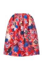 Rochas Gathering Skirt In Lurex Jaquard