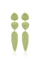 Rebecca De Ravenel Jacaranda Clip Earrings