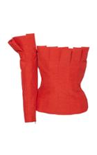 Carmen March Off-the-shoulder One-sleeve Top