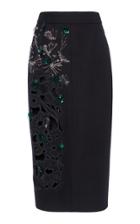 Moda Operandi N21 Pin Embellished Cutout Midi Skirt