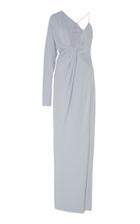 Moda Operandi Cushnie Asymmetric Creped De Chine Gown Size: 0