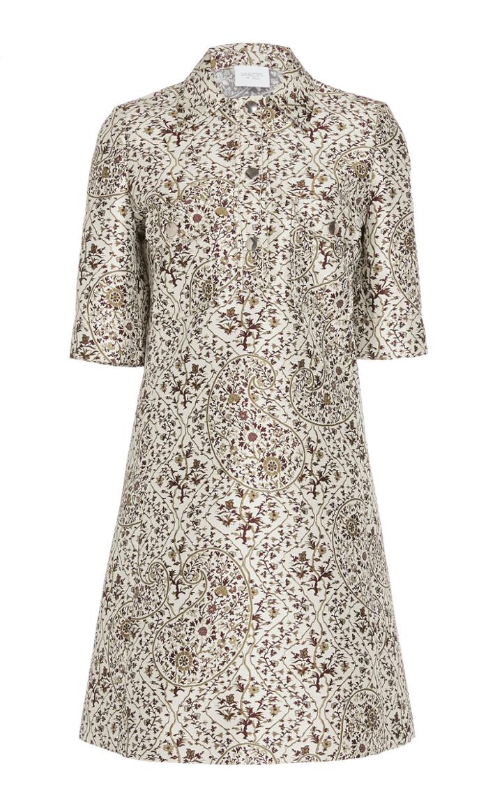 Giambattista Valli Quarter Sleeve A-line Dress