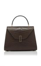 Valextra Iside Matte Alligator Bag