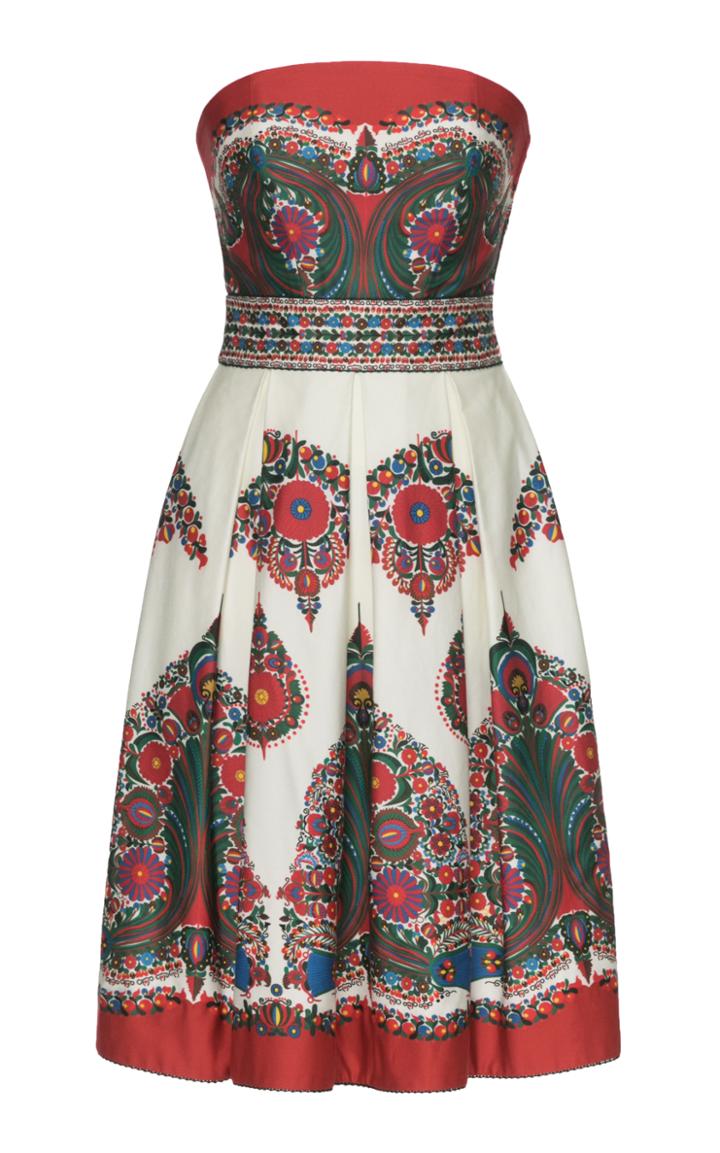 Lena Hoschek Hungary Strapless Dress