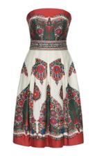 Lena Hoschek Hungary Strapless Dress
